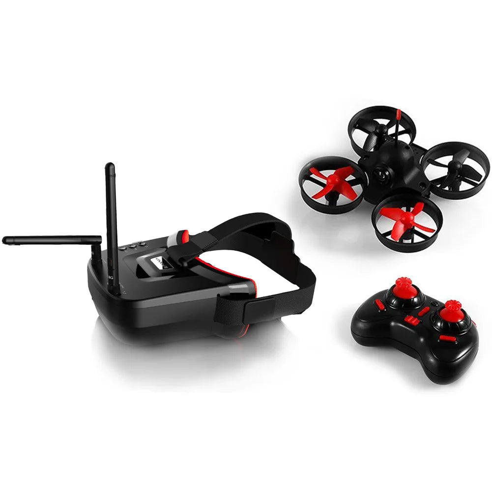 RTF Micro FPV RC Racing Quadcopter Toys with 5.8G S2 1000TVL 40CH Camera 3Inch VR009 FPV Goggles VR Headset Helicopter Drone