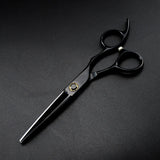 Customize logo /name JP 440c 6 '' black Bearing hair scissors haircut thinning barber tools cutting shears hairdresser scissors