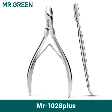 MR.GREEN Cuticle Nippers Nail Manicure Cuticle Scissors Clippers Trimmer Dead Skin Remover Pedicure Stainless Steel Cutters Tool