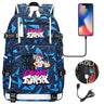 Friday Night Funkin Backpacks For School Multifunction USB Charging Bag Boy Girl Teenager School Bags Travel Laptop Mochila