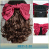 AS  Synthetic Retro Ponytail with Comb Europen Princess Curly Puff Ponytail Clip in Hair Tail Natural False Hair Extension