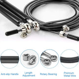 New Gym Exerciser Skipping Rope Fitness Jump ropes crossfit Heavy Steel Wire Speed Jump Rope For Boxing MMA Training Equipment