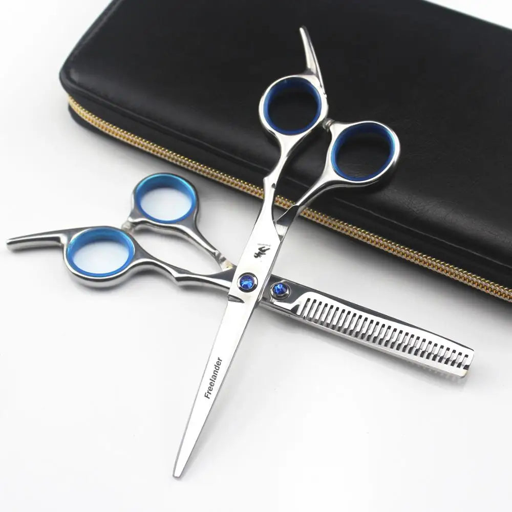 High Quality Ideal Tool For Hairdressers Stainless Steel Alloy Hair Scissors Sharp Durable Cutting Scissors Thinning Scissors