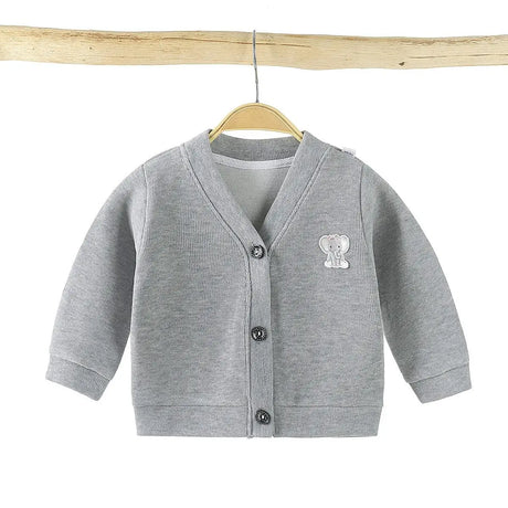 Autumn New Baby Boys Girls Coat Kids Infant Sweater Toddler Knit Cardigans Newborn Knitwear Long-sleeve Cotton Baby Jacket Tops