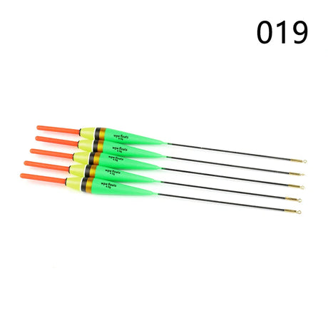 W.P.E Fishing Float 5pcs/lot 19cm-24cm 4g Barguzinsky Fir Float Vertical Buoy Float Carp Fishing Bobber Fishing Tackle Pesca