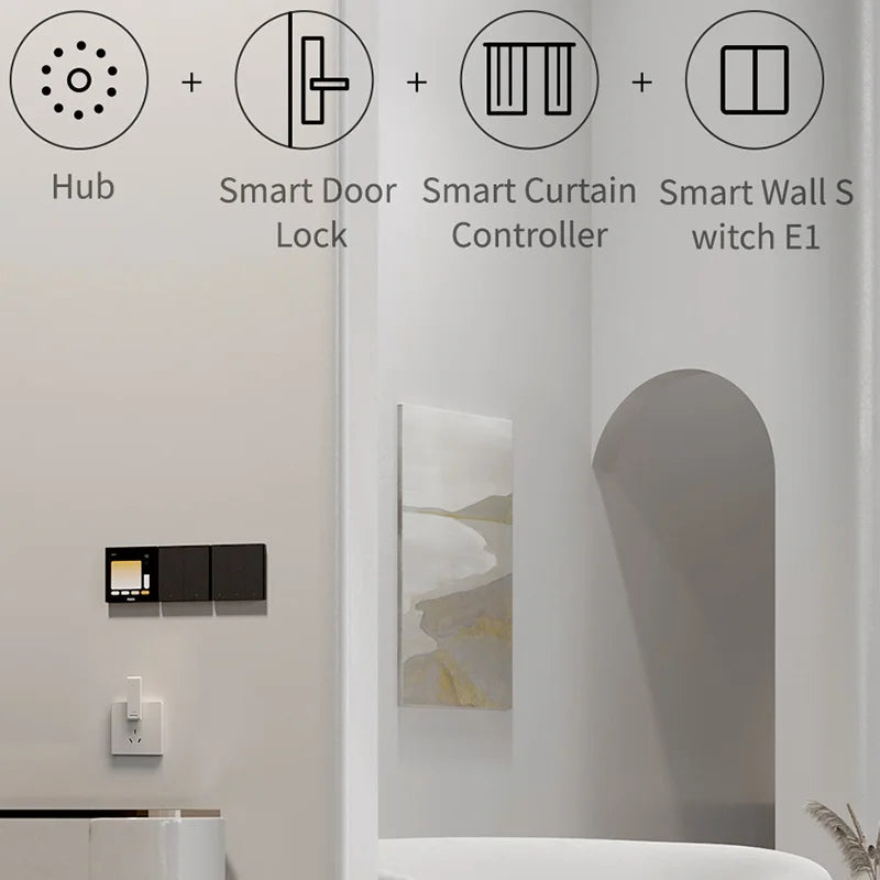 Aqara E1 Hub Zigbee 3.0 USB Smart Gateway aqara Hub Wireless Zigbee Connect Control Remote For Mijia Mi home For Apple Homekit