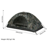 1 / 2 Person Ultralight Camping Tent Portable Tent Anti-UV Coating UPF 30+ for Outdoor Beach Fishing Travelling Backpacking Tent