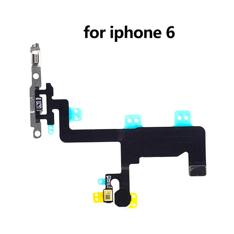 Power Button On Off Flex Cable for iPhone 6 6Plus Power Switch  Connection Replacement Repair Mobile Phone Parts