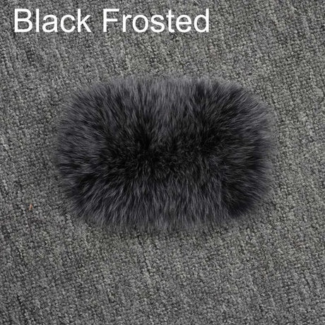 Winter Fashion Elastic Headband Fox Fur Headwear Racccoon Fur Women's Fluffy Real Fur Band S8300