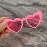 Yoovos New Fashion Sunglasses Children 2023 Vintage Boy/Girl Sunglasses Heart Plastic Glasses For Child Classic Gafas De Sol