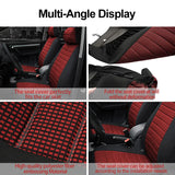 Universal Car Full Seat Cover Styling Car Seat Protector Design Airbag and Rear Split Bench Compatible Covers For NISSAN KIA-RIO