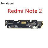 USB Charging Port Board Flex Cable Connector with microphone For Xiaomi Redmi Note 2 3 4 5 Plus Pro 5A 6 Pro 4x 4A 6A