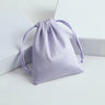 50pcs Flannel Jewelry Packaging Pouches Chic Purple Wedding Favor Gift Bag Velvet Drawstring Pouch for Cosmetic Makeup Eyelashes