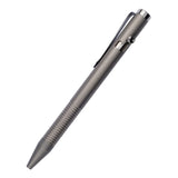 Portable Titanium Alloy Ballpoint Pen Writing Pen Equipment Tool for Outdoor Traveling Office Gift