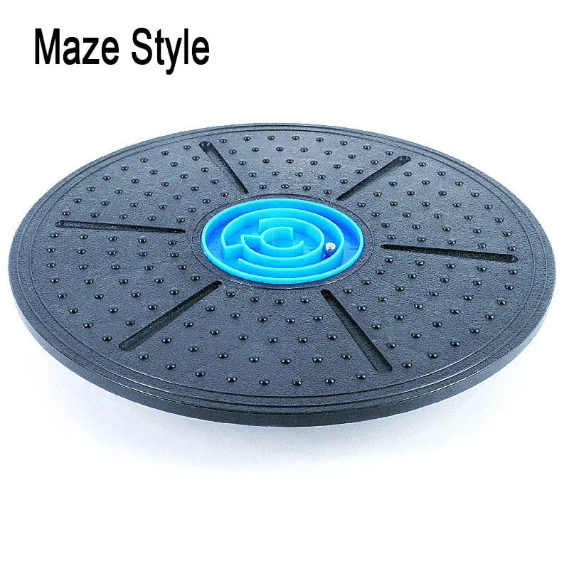 Yoga Balance Board Disc Stability Round Plates Exercise Trainer for Fitness Sports Waist Wriggling Fitness Balance Board