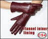 Women's sheepskin gloves winter warmth plus velvet short thin touch screen driving female color leather gloves new high-end 2023