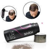 Sevich 125g Hair Fibers 10 Color Keratin Hair Building Fiber Powder Kit Instant Hair Growth Fiber Refill Hair Care Product