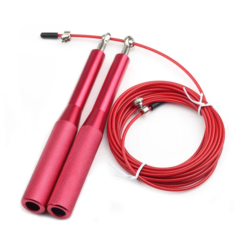 New Gym Exerciser Skipping Rope Fitness Jump ropes crossfit Heavy Steel Wire Speed Jump Rope For Boxing MMA Training Equipment