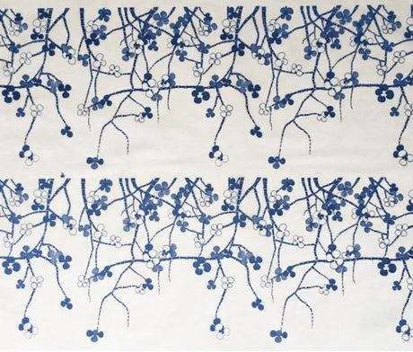 Pottery ceramics clay Transfer paper glaze underglaze flower paper Jingdezhen blue and white porcelain decal paper 54x37cm