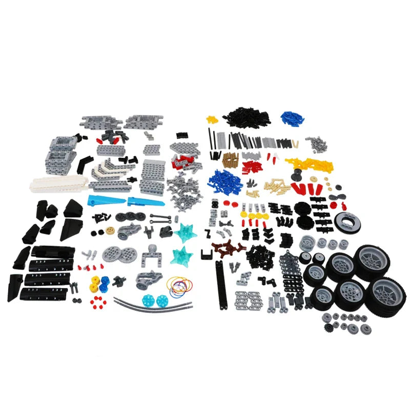 514Pcs/Set MOC Building Blocks Bricks Parts Kit fit for Robot EV3 45544 Core Set Mindstorms EV3 9898 Parts 45560 Diy Toys