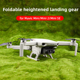 Foldable Landing Gear ABS Extended Height Leg Support Anti-scratch Bracket Tripod Stand for DJI Mini SE/Mini 2/Mavic Mini