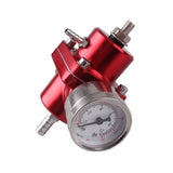 RASTP-High Quality 0-140 PSI Adjustable Fuel Pressure Regulator/FPR Gauge For BMW E39 5 Series Facelift 2000-2003 RS-FRG001