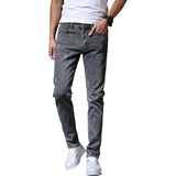 Fashion High Quality Stretch Casual Men Jeans Skinny Jeans Mens Blue Black Gray Denim Jeans Male Trouser Brand Pants