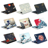 Universal Sea Wave Laptop Cover Sticker Skins Notebook Stickers 2pcs Decal 12"/13"/14"/15"/17"for Macbook /Lenovo/Asus/Hp/Acer