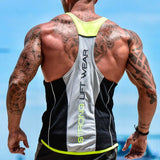 Bodybuilding Tank Tops Men Gym Workout Fitness sleeveless shirt Male Summer Cotton Undershirt Casual Singlet Vest Brand Clothing