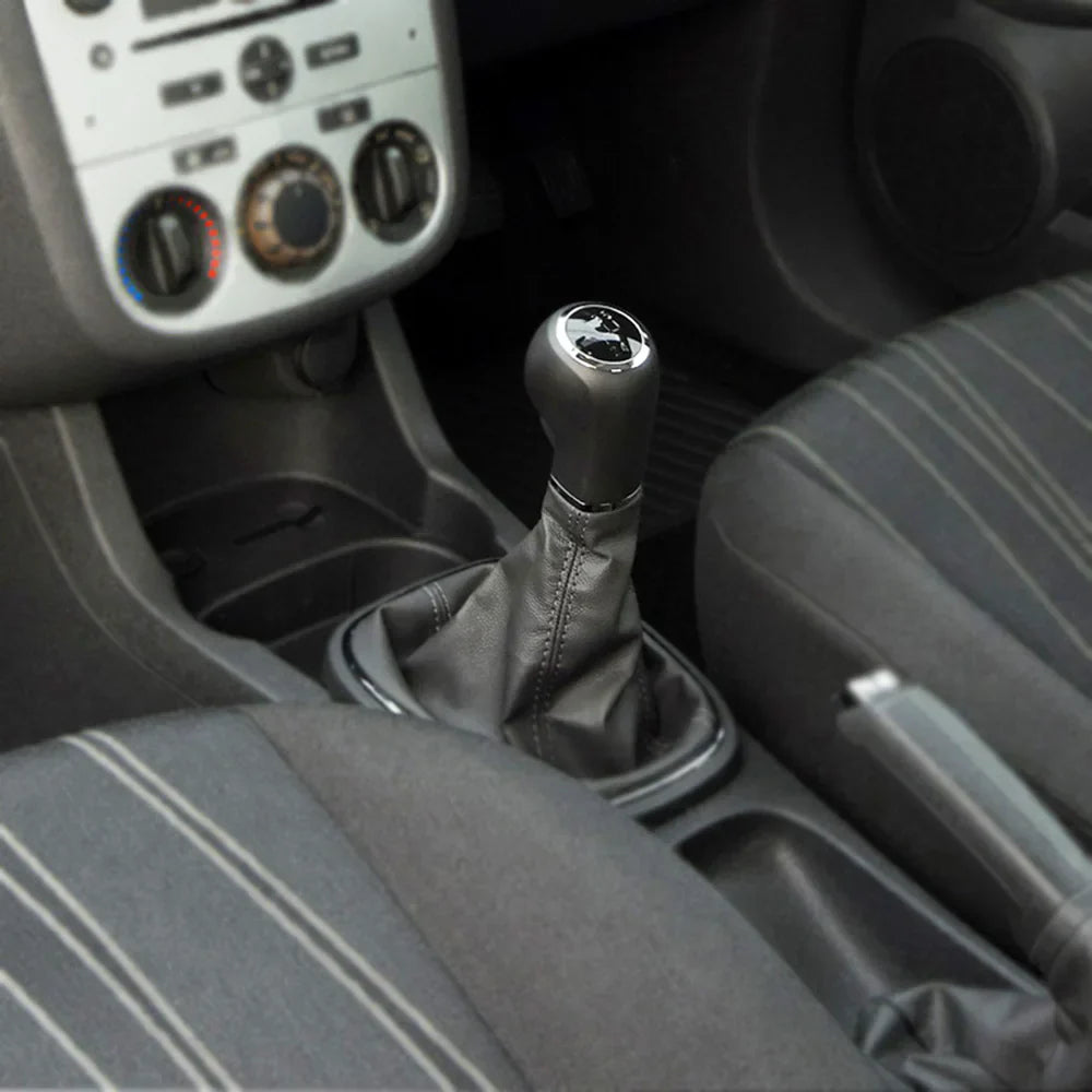 5 Speed Car Gear Shift Knob Lever Stick Gaitor Boot Cover For Opel/Vauxhall Corsa D 2006-2014 009140093 19276456