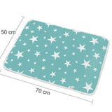 Diaper Changing Pad Baby Nappy Change Mat Cover for Newborn Infant Toddler Boy Girl Reusable Portable Waterproof Stroller Sheet