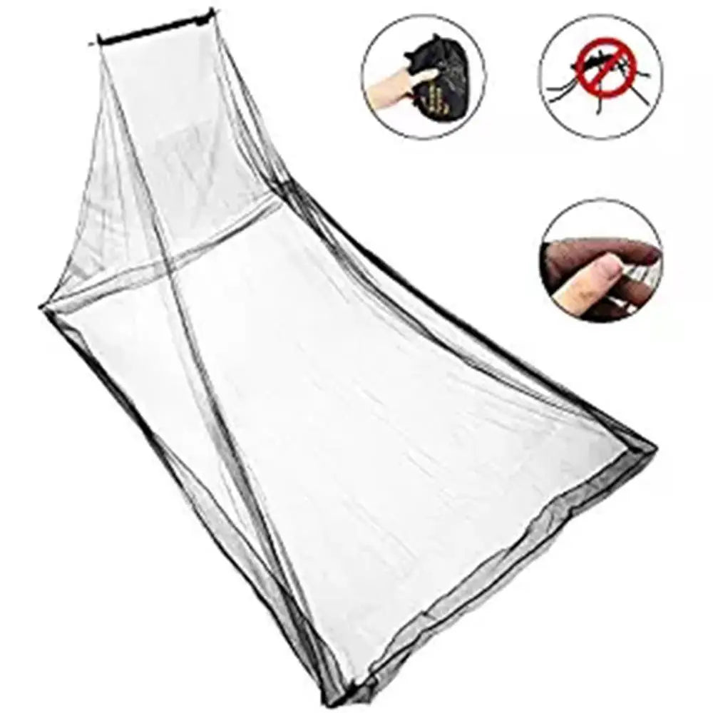 Portable Mosquito Net Outdoor Travel Tent Mosquito Net Camping Hiking Tent Pyramid Bed Tent