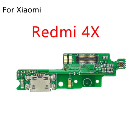 USB Charging Port Board Flex Cable Connector with microphone For Xiaomi Redmi Note 2 3 4 5 Plus Pro 5A 6 Pro 4x 4A 6A