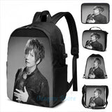 Funny Graphic print It's Gackt USB Charge Backpack Men School Bags Women Bag Travel Laptop bag