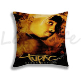 Rapper 2Pac Tupac Printing Pillows Covers Cool Pillow Case Baby Cushion Cover Case On The Pillow Pillowcase For Children 45x45