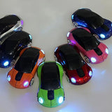 2.4G 1600DPI Mouse USB Receiver Wireless LED Light Car Shape Optical Mice