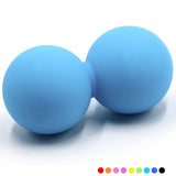 Double Lacrosse Ball MyofasciaPeanut Massage Ball High Density Fitness Body Fascia Massage Yoga Exercise Relieve Pain