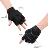 1Pair Summer Fingerless Tactical Gloves Military Men Women Knuckles Protective Gear Hand Driving Climbing Cycling Bicycle Riding