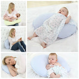 Baby Nursing Pillow case Maternity Breastfeeding Pillow cover Infant U-Shaped Newbron Cotton Feeding Waist Cushion for Nursing