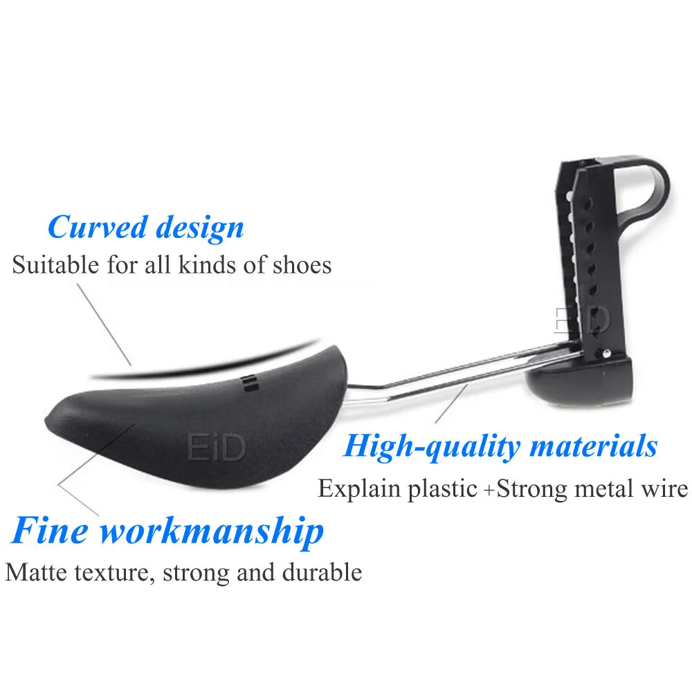 1 Pair Practical Plastic Shoe Tree Shoes Stretcher, Adjustable Man Women Flats Pumps Boot Shaper Rack Expander Trees Size S/L