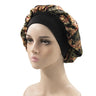 A New Set of Head Cap Multicolor Printing Nightcap Fashion Street Snap African Pattern Turbante Tissus en Soie