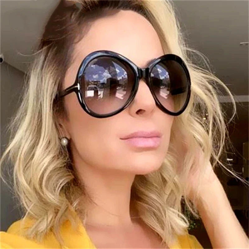 Trendy Big Frame Sunglasses Women Oversized Butterfly Ladies Cat Eye Sun Glasses New Fashion Personality Shades UV400 Eyewear