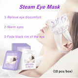 30PCS-Lavender Oil Steam Eye Mask Eye Care Skin Dark Circle Eliminate Puffy Eyes Fine Line Wrinkles Anti aging Eye Massage