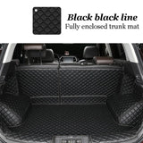 Custom trunk mat for Mercedes Benz ML 350 W166 2012 2013 2014 2015 2016 waterproof boot carpets Car Accessory