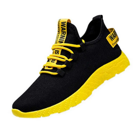 Large Size Summer Hypersoft Man Shoes Sport Male Sports Shoes Men Running Shoes Men Sneakers Men 2020 Black Yellow Walk GME-0298