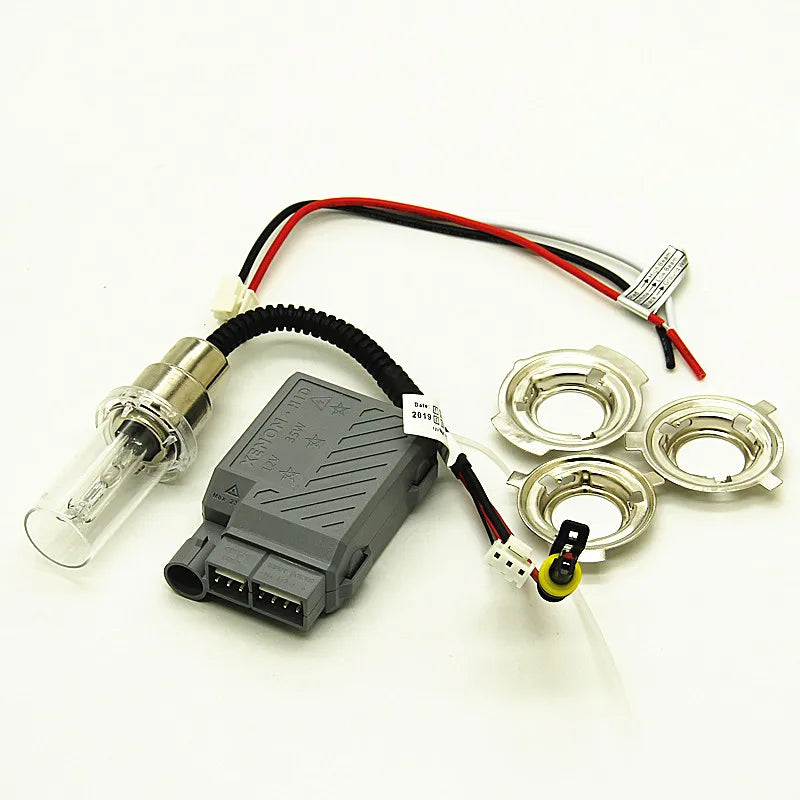 35W Xenon motorcycle HID lights H4 BA20D H6 Hi/Lo 6000K motorcycle headlight universal HID Xenon kit