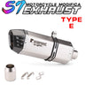 Slip on 51mm motorcycle exhaust system muffler modified tube middle connection for duke 125 250 390 rc390 2017 18 19 2020 years