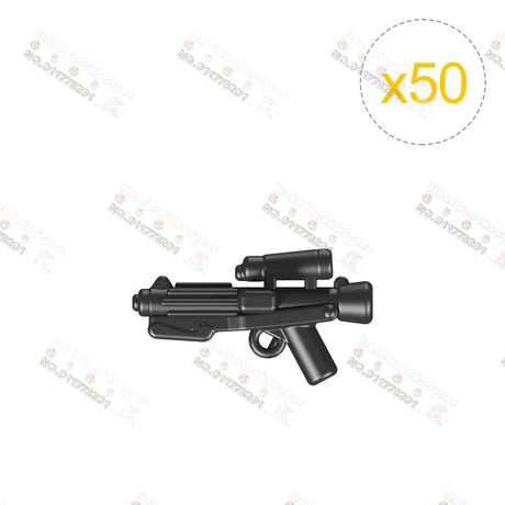 50PCS/LOT Weapon Model Gun Pack Star W Movie Series Blaster Guns Military Accessories DIY Building Blocks Toys For Children Gift