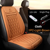 Karcle Heated Car Seat Cover Electric Heated Car Cushion Winter Car Seat Heating Pad Auto Seat Cover Car Accessories