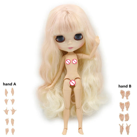 ICY DBS Blyth Doll 1/6 Joint Body DIY BJD toys Fashion Dolls girl gift Special Offer on sale with hand set A&B